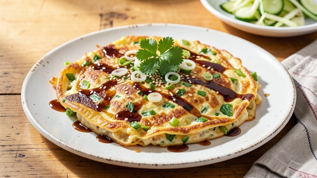 Weight Watchers Egg Foo Young Recipe: Crispy Celery Crowns With Savory Scallion Swirls