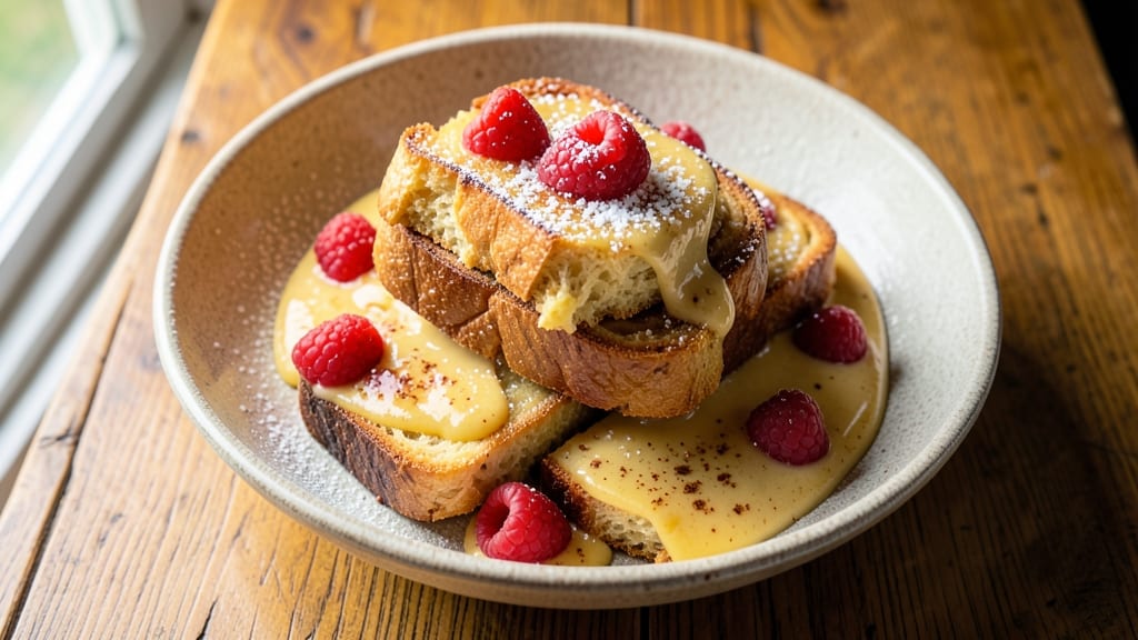 4 Egg French Toast Recipe: Triple-Layered Crisp With Runny Yolk Magic