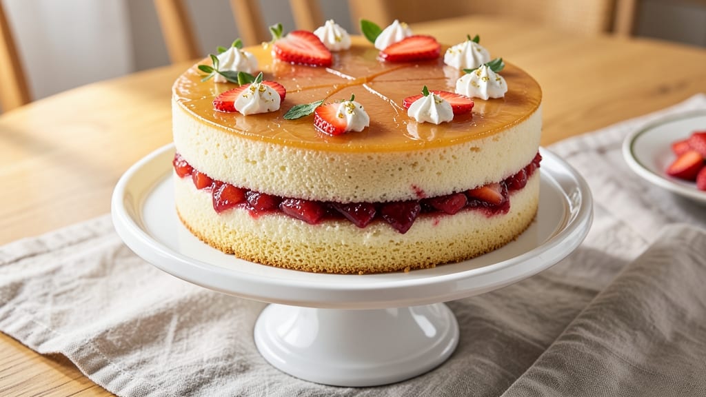 Strawberry Cake Recipe Without Eggs: Fluffy Layers With Vanilla Bean Depth