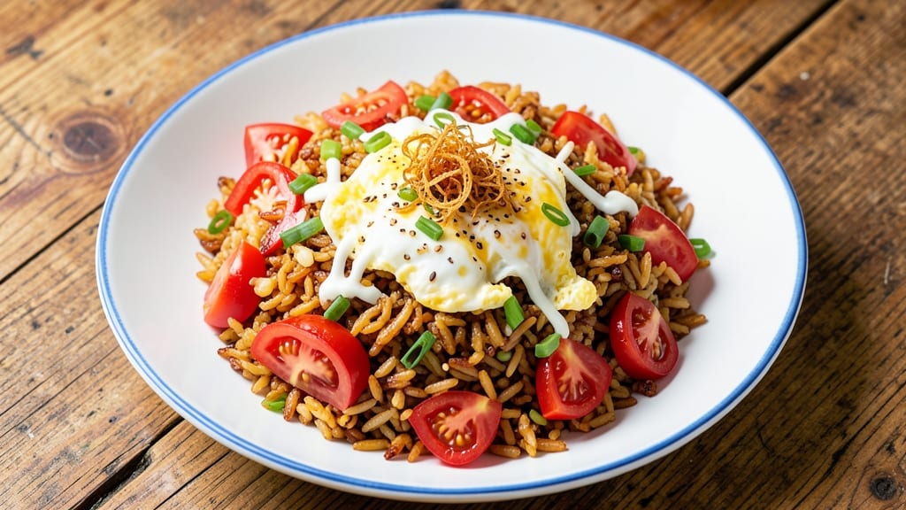 Tomato Egg Fried Rice Recipe: One-Pan Umami-Packed Protein Boost