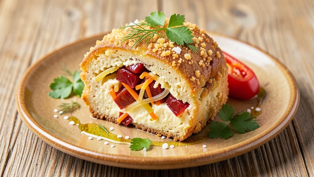 Vegetable Egg Loaf Recipe: Savory Mashup With Herby Crispy Top