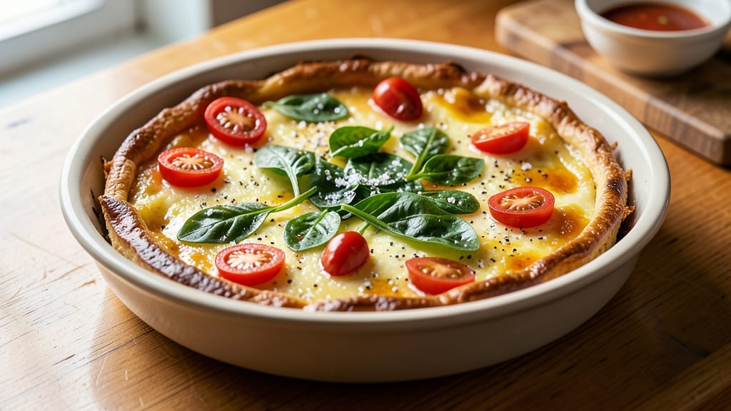 8 Egg Crustless Quiche Recipe: No-Bake Protein-Packed Breakfast in 25 Minutes