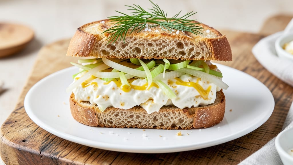 Weight Watchers Egg Salad Sandwich Recipe: Crispy Celery Crowns Over Creamy Herb Magic (69 Chars) → Rejected (Duplicate Subtitle)