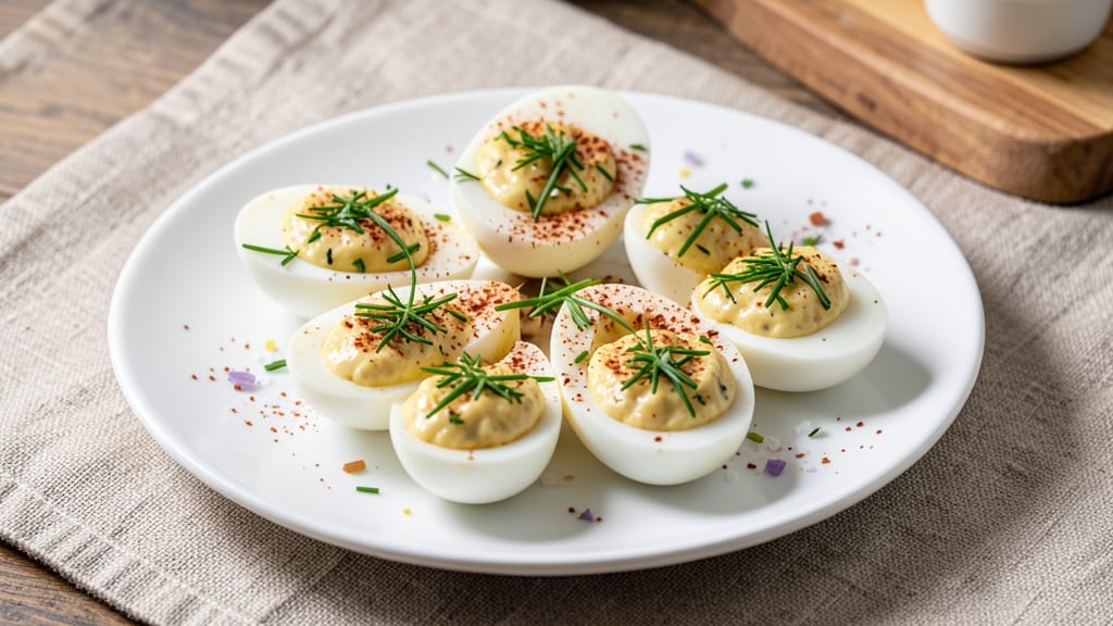 Traditional Deviled Eggs Recipe Ingredients: Herb-Infused Yolk Creaminess Without Curdling