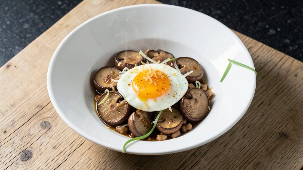 Steamed Eggs and Mushrooms Recipe: Silky Yolk Meets Earthy Umami Stew