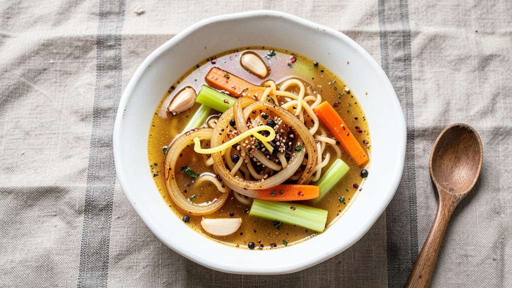 Vegetable Soup With Egg Noodles Recipe: Cozy Midweek Meal in 25 Minutes