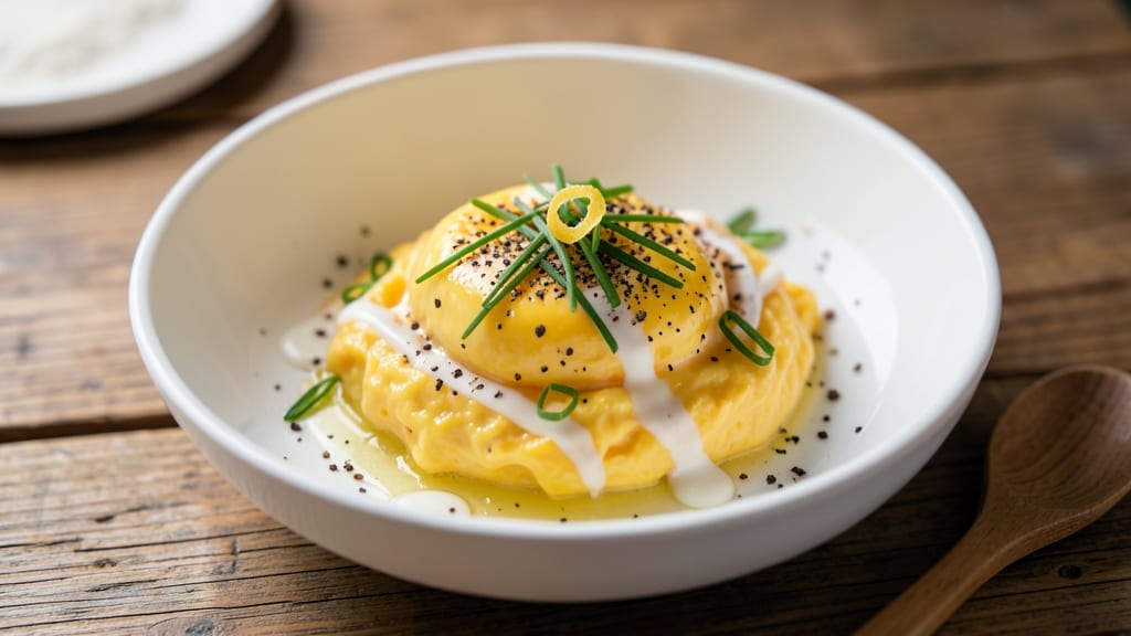 Sous Vide Scrambled Eggs Recipe: Precision-Timed Creamy Yolk Perfection