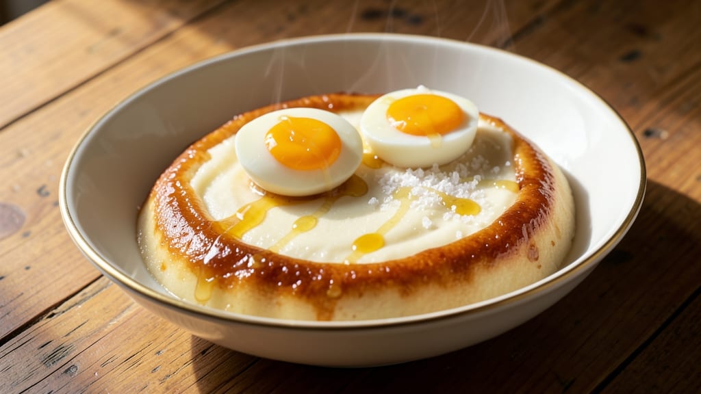 Tapioca Egg Recipe: Silky Yolk Poached in Starch Clouds