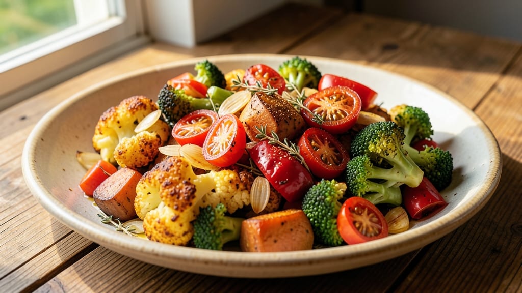 Vegan Roasted Veggies Recipe: Smoky Garlic and Herb Crisp in 25 Minutes