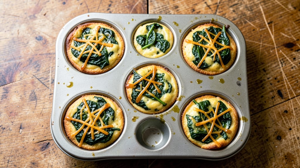 Spinach Egg Muffin Cups Recipe: Savory Bites With Crispy Edges and Silky Egg Centers
